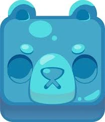 Blue Gummy Bear Blook