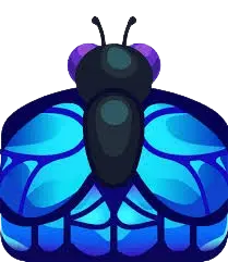 Blue Butterfly blook