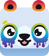 Rainbow Panda blook