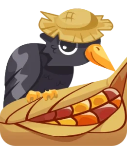 Autumn Crow Blook in Blooket