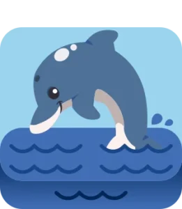 Dolphin Blook in Blooket