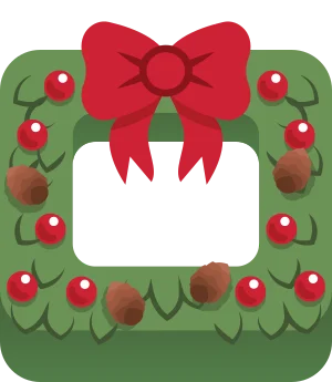 Holiday Wreath blook