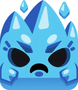 Ice Elemental Blook in Blooket