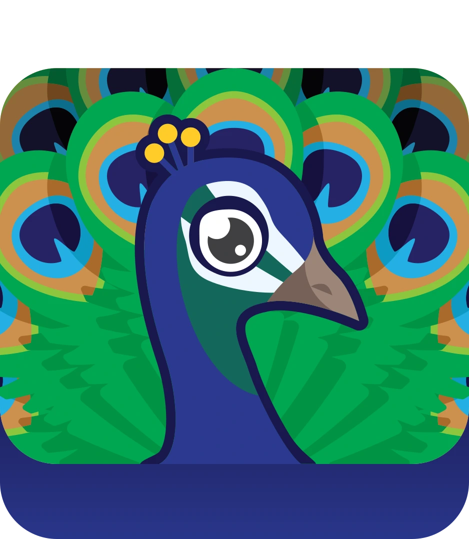 Peacock blook