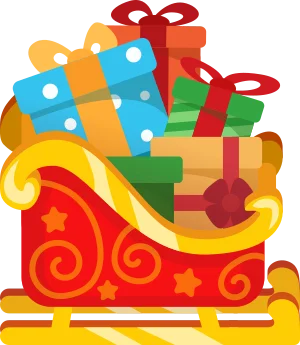 Santa's Sleigh blook