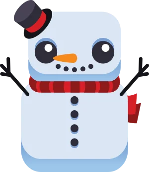 Snowman blook