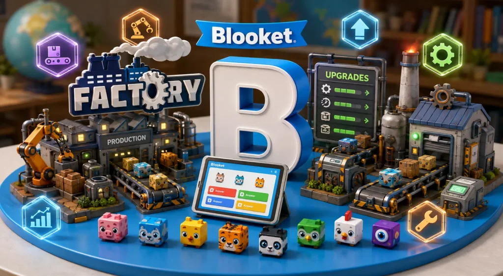 How Factory Mode Works in Blooket: Production and Upgrade Mechanics